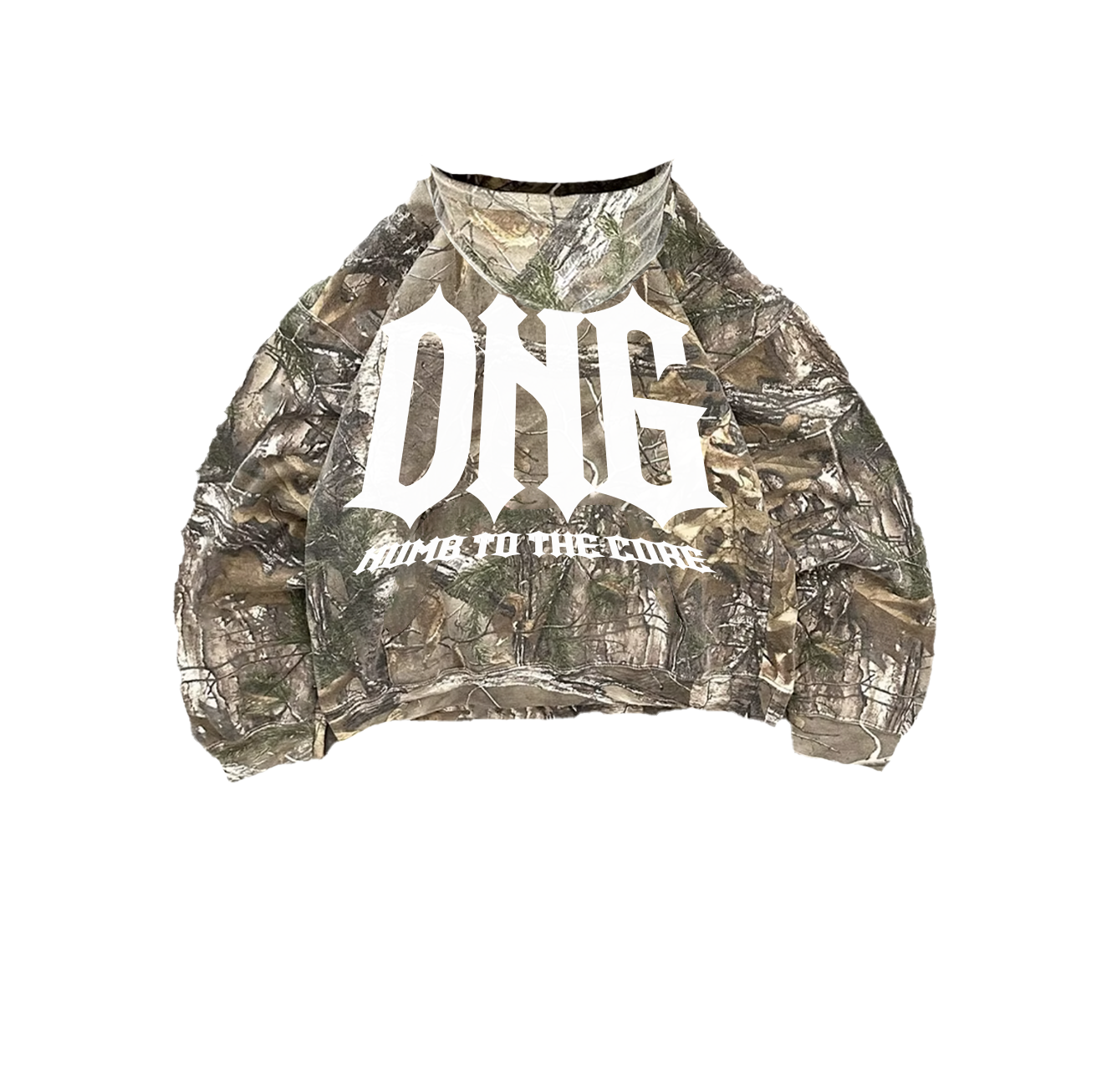 "PINSTRIPE" Camo Hoodie