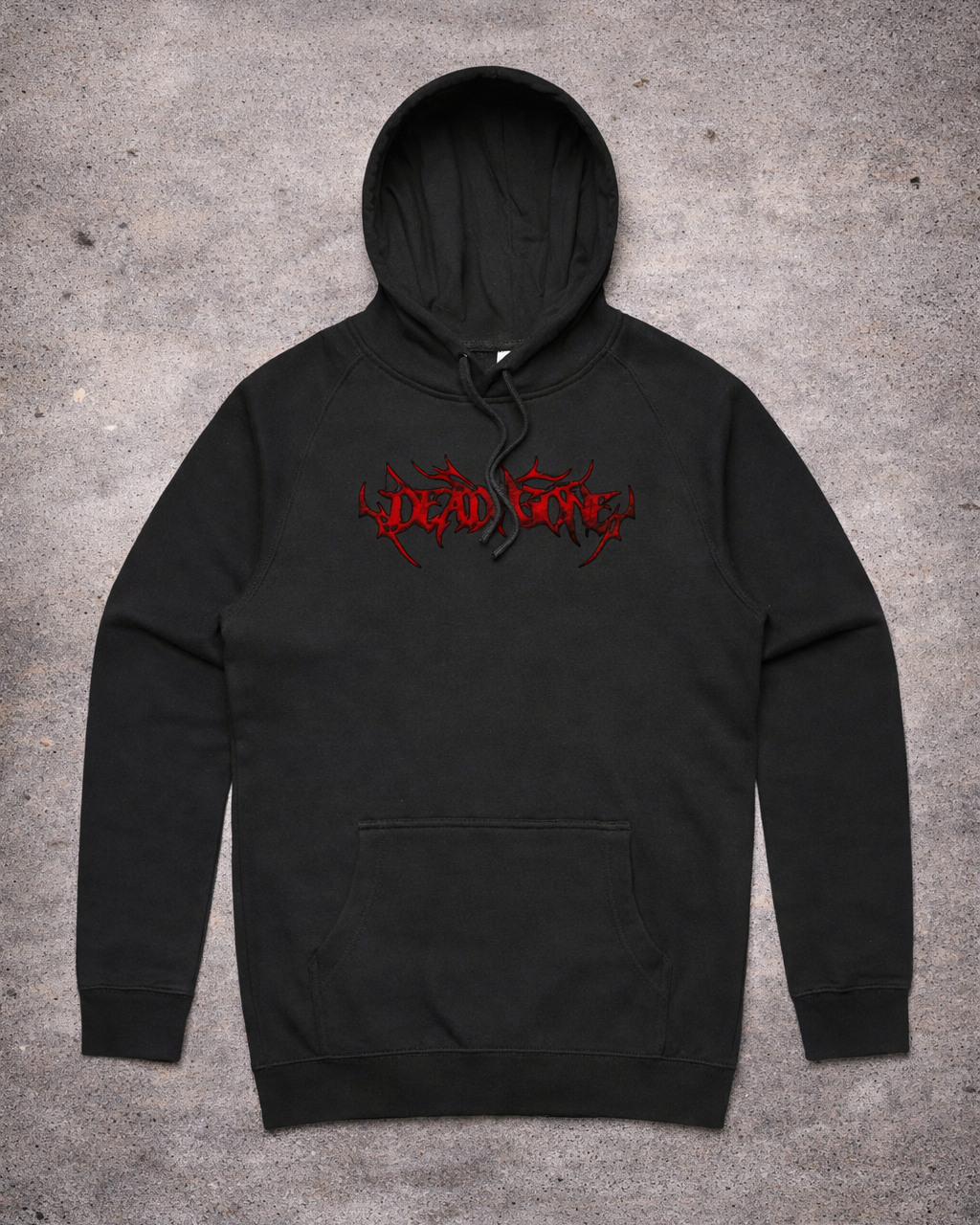 "DEATH APPROVED" BLACK HOODIE