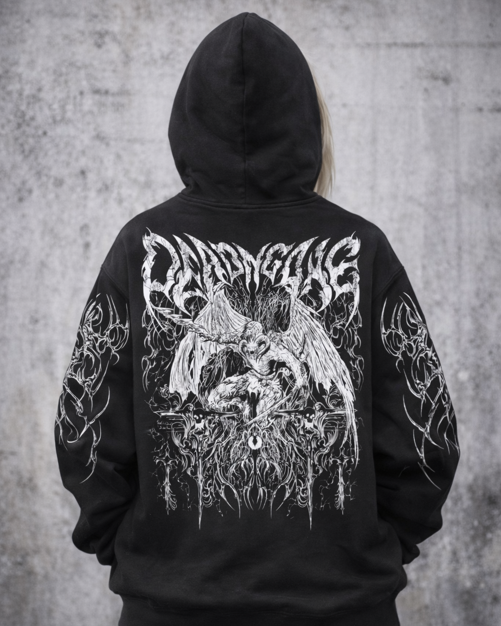 "BORN FROM ASH" HEAVYWEIGHT HOODIE