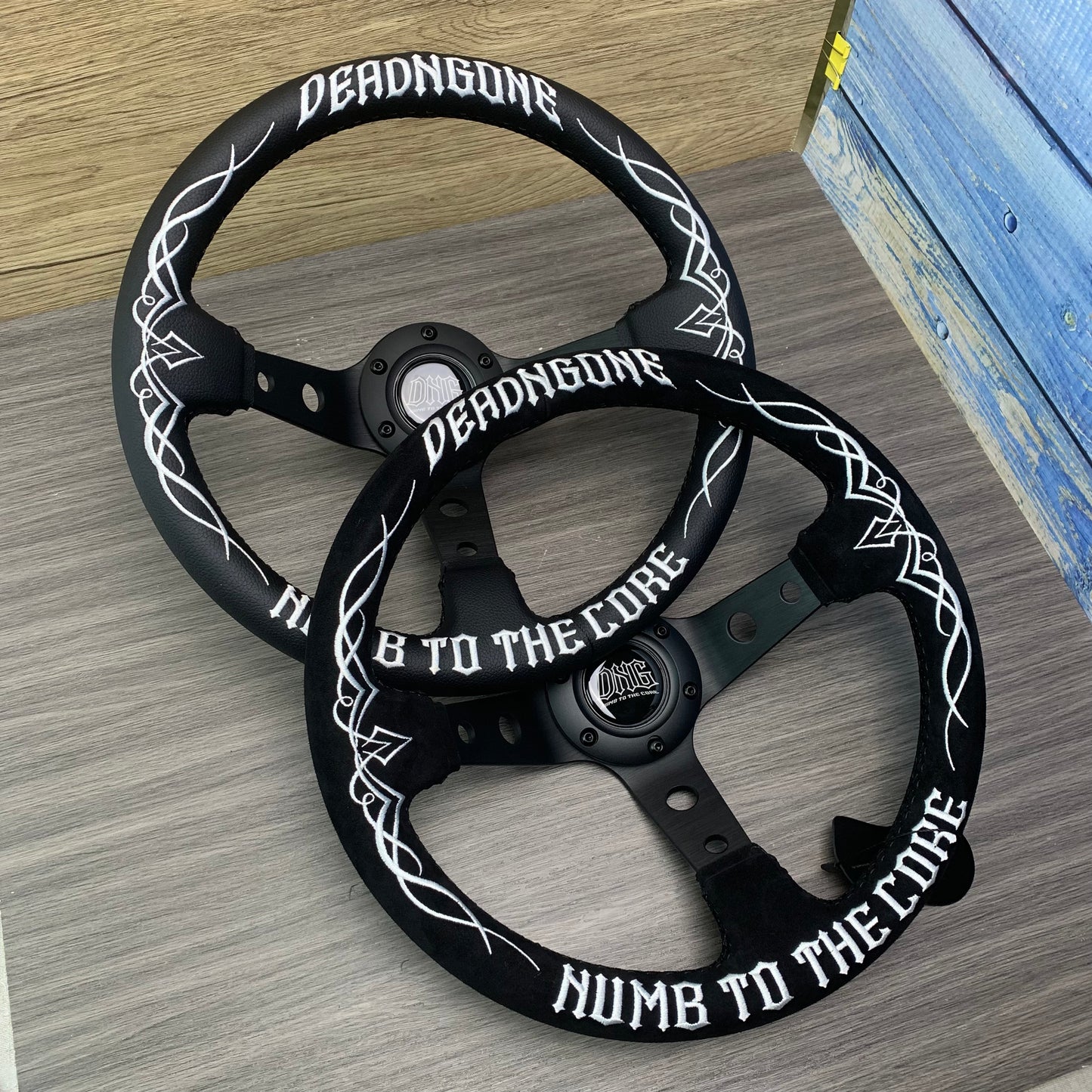 "PINSTRIPE" Leather Steering Wheel