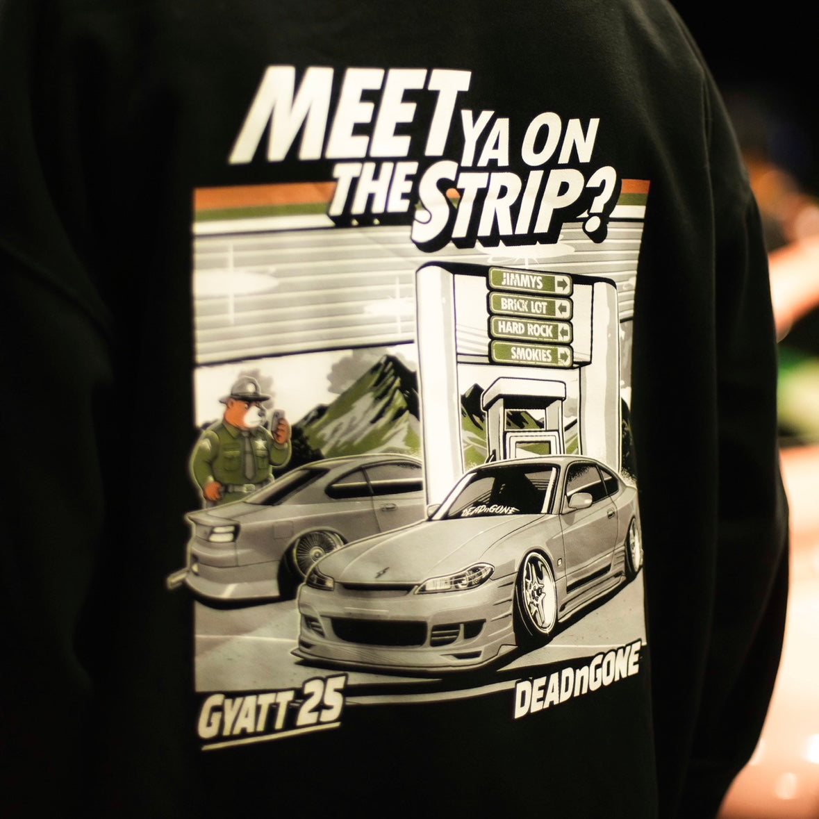 "MEET YA ON THE STRIP?" HOODIE