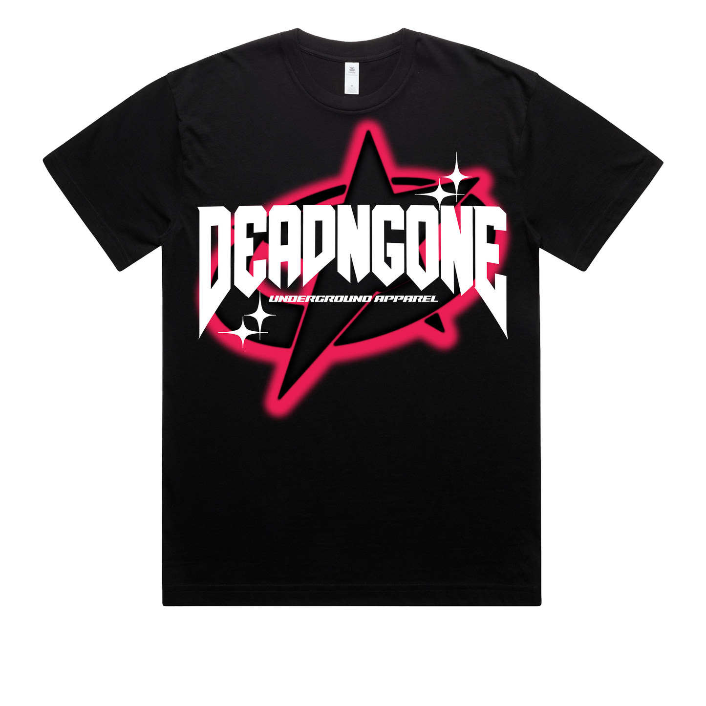 "UNDERGROUND" Black Tee