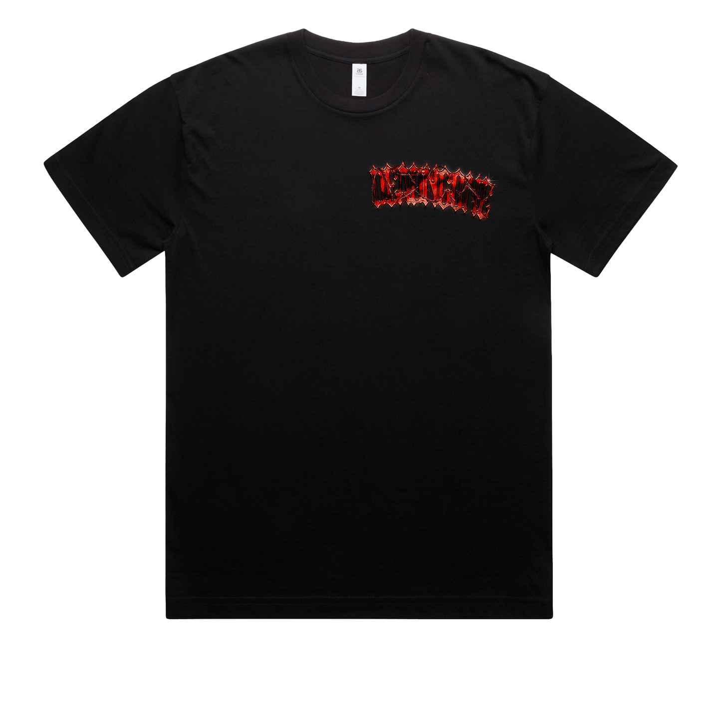 "IT WASN'T LUCK" Black Tee