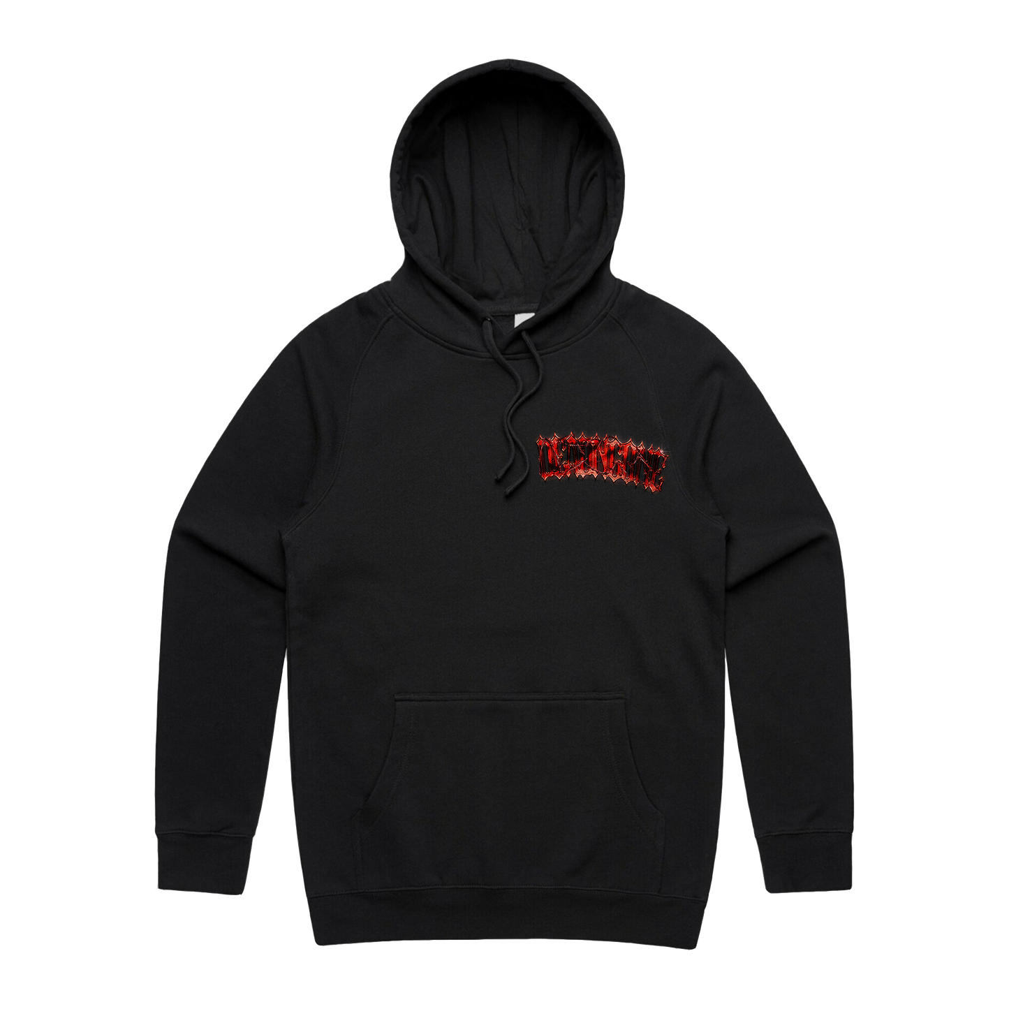 "IT WASN'T LUCK" Black Hoodie