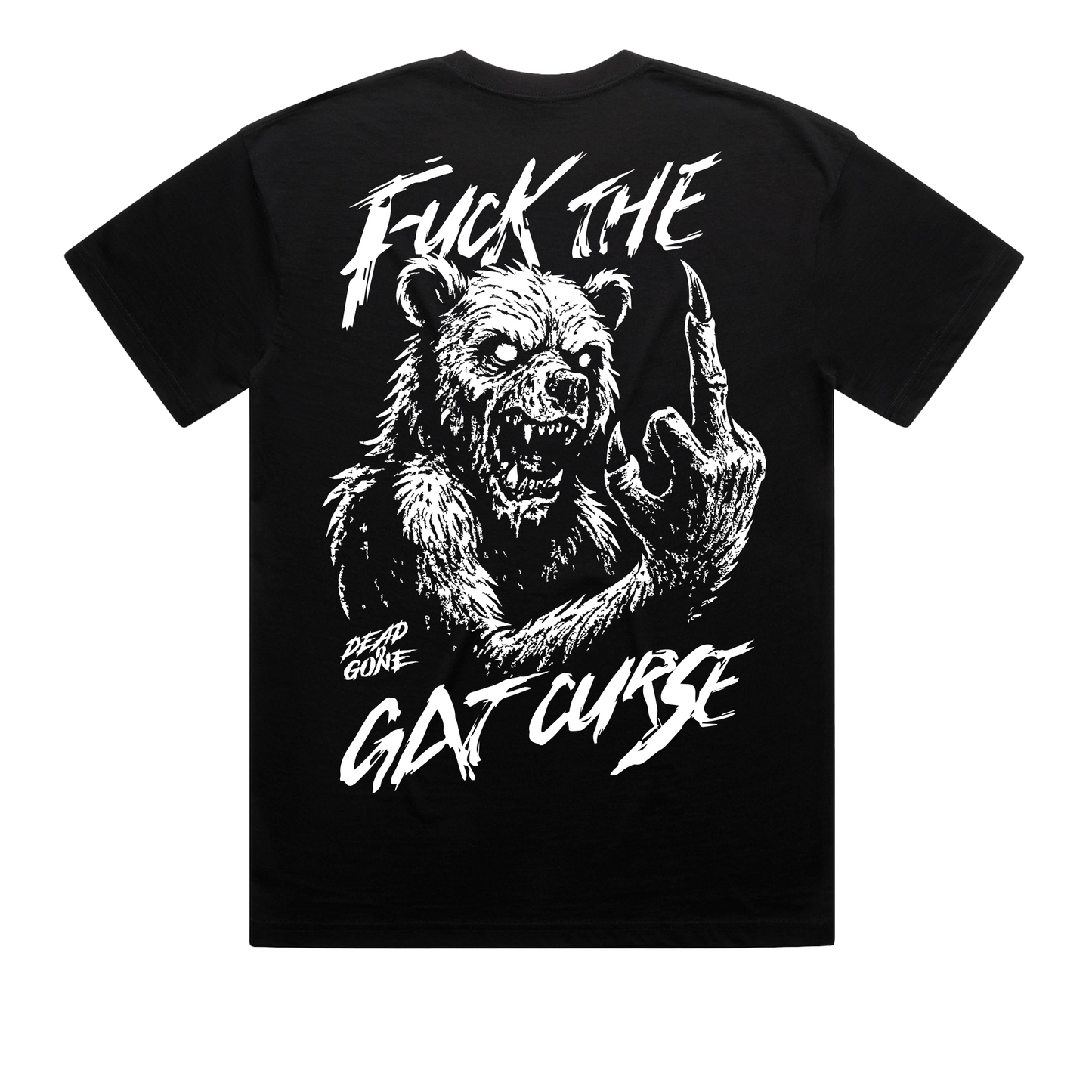 "FUCK THE GAT CURSE" (BEAR) TEE