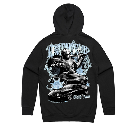 "COLD AIM" BLACK HOODIE