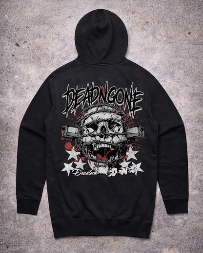 "DEADLOCK" Black Hoodie
