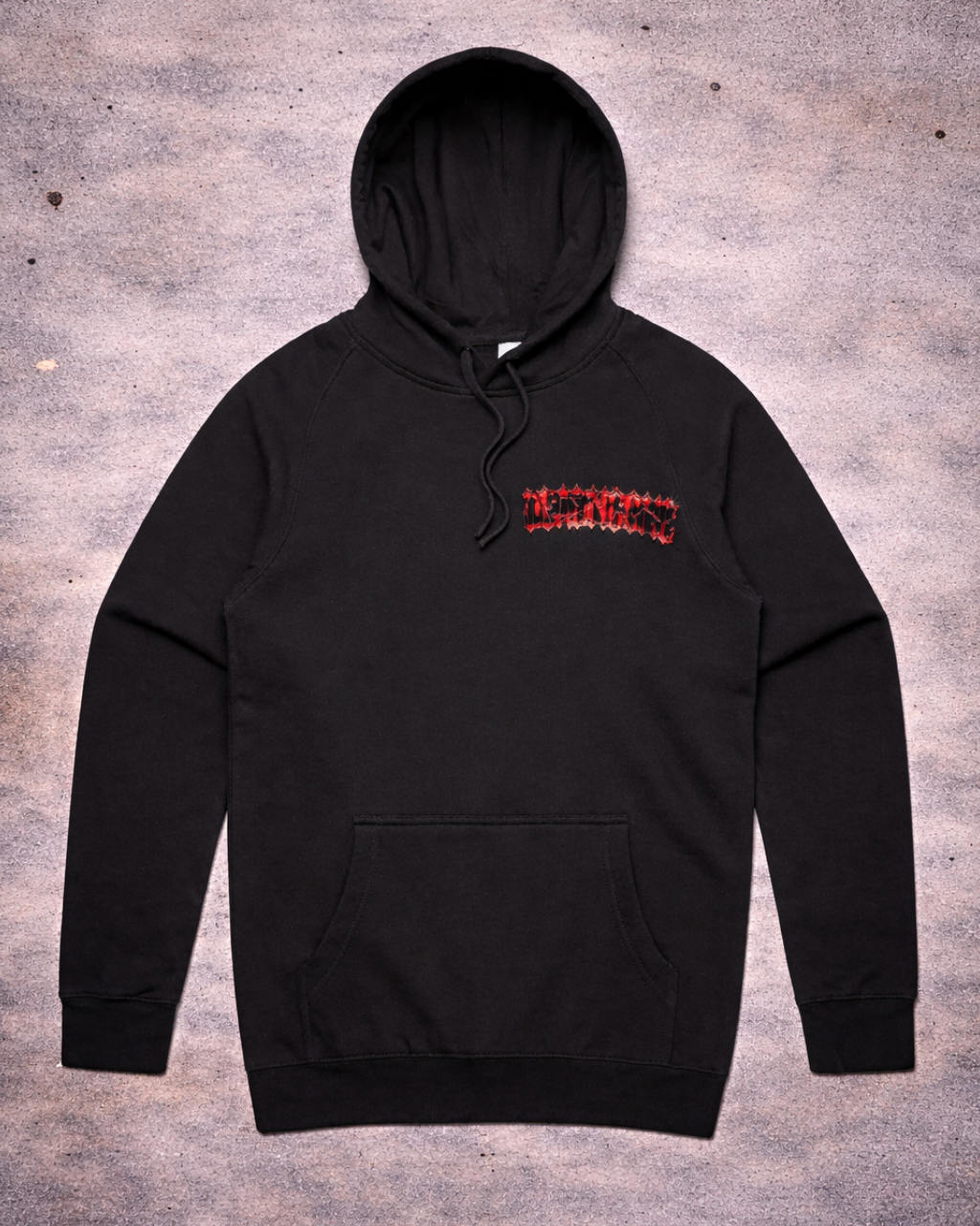 "IT WASN'T LUCK" Black Hoodie