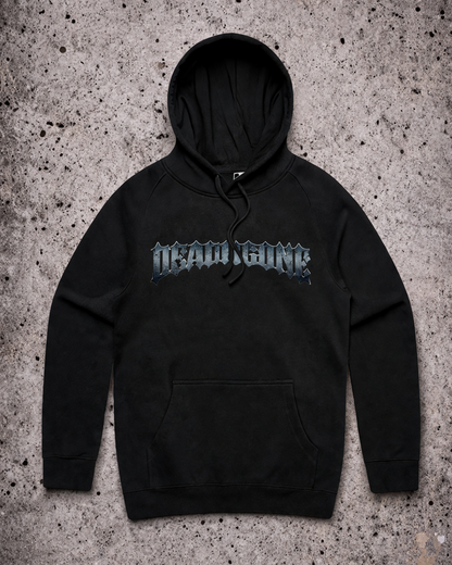 "DEAD BUT STYLISH" Black Hoodie
