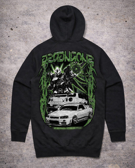 "ZERO DEATH" BLACK HOODIE