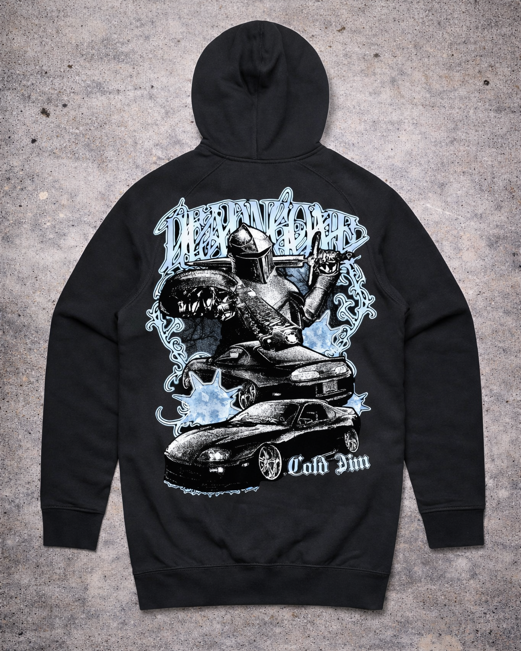 "COLD AIM" BLACK HOODIE