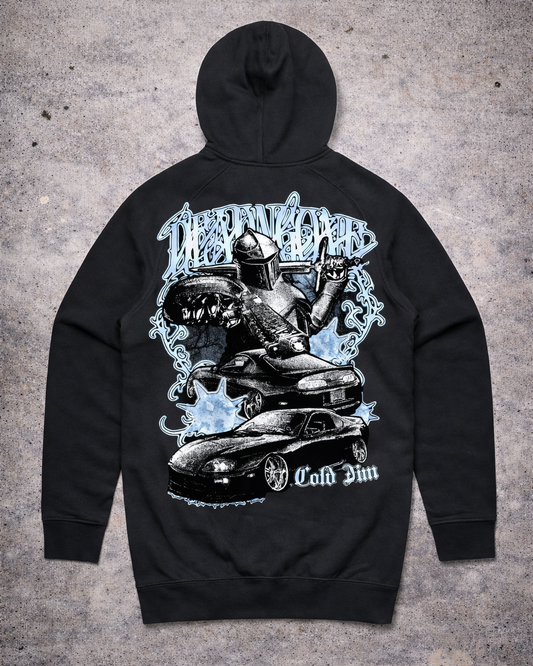 "COLD AIM" BLACK HOODIE