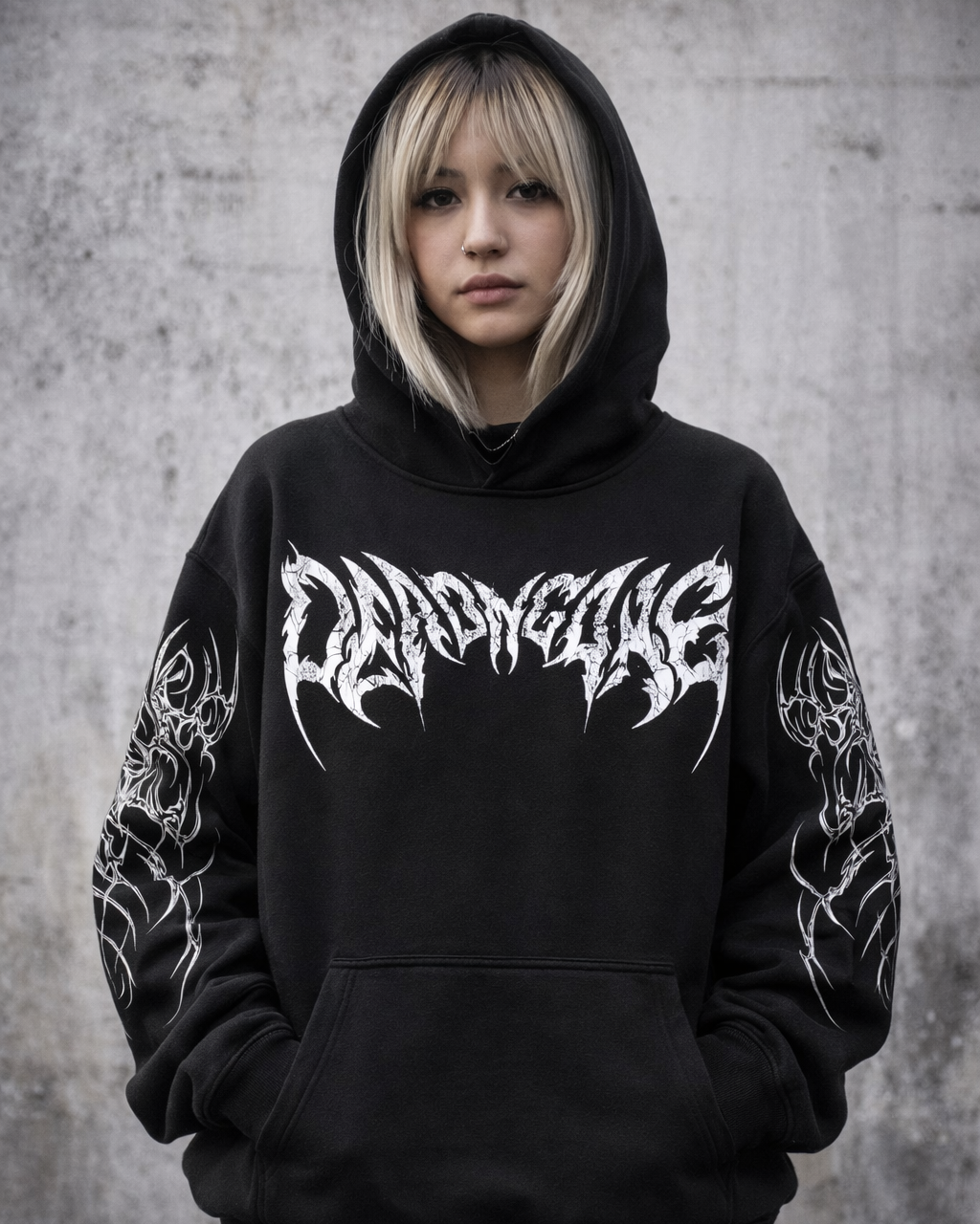 "BORN FROM ASH" HEAVYWEIGHT HOODIE