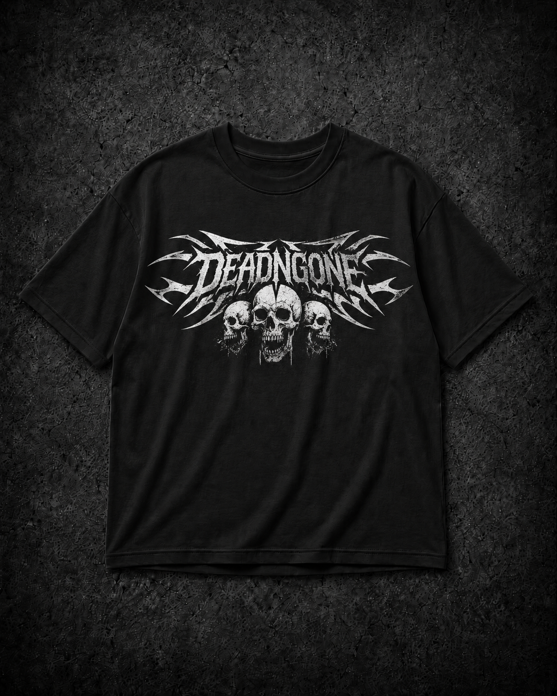 "DEATH" OVERSIZED TEE