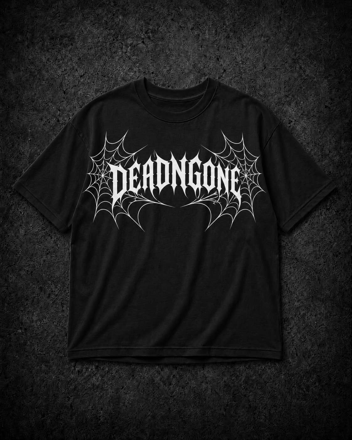 "WEB" OVERSIZED TEE