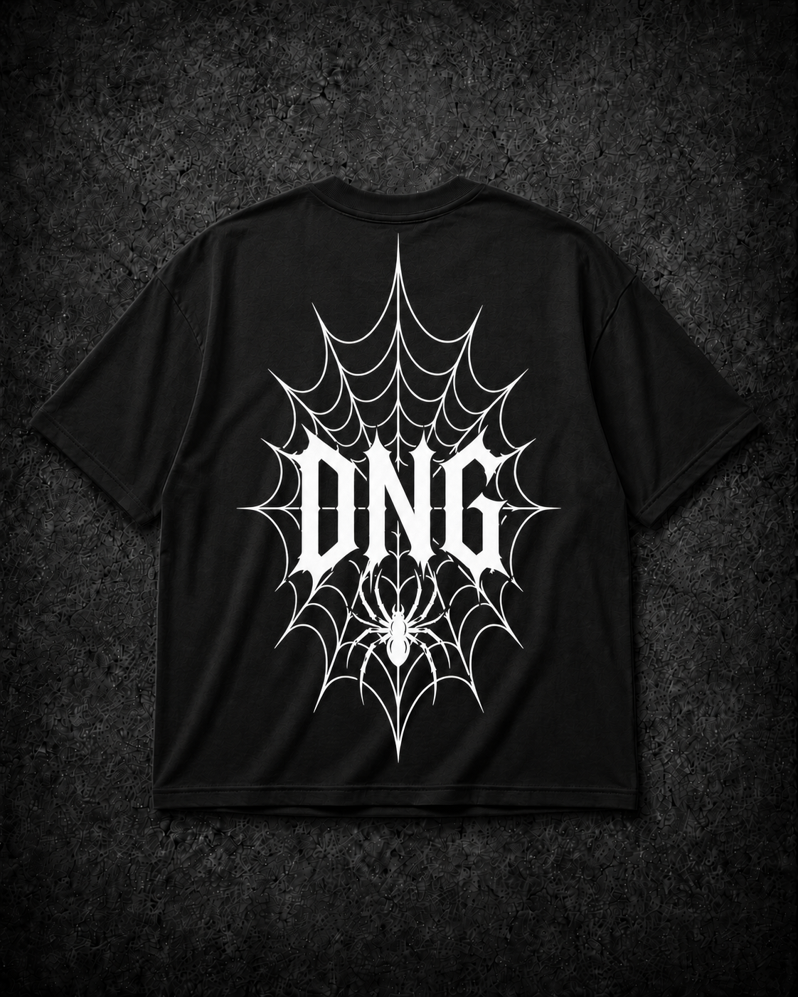 "WEB" OVERSIZED TEE