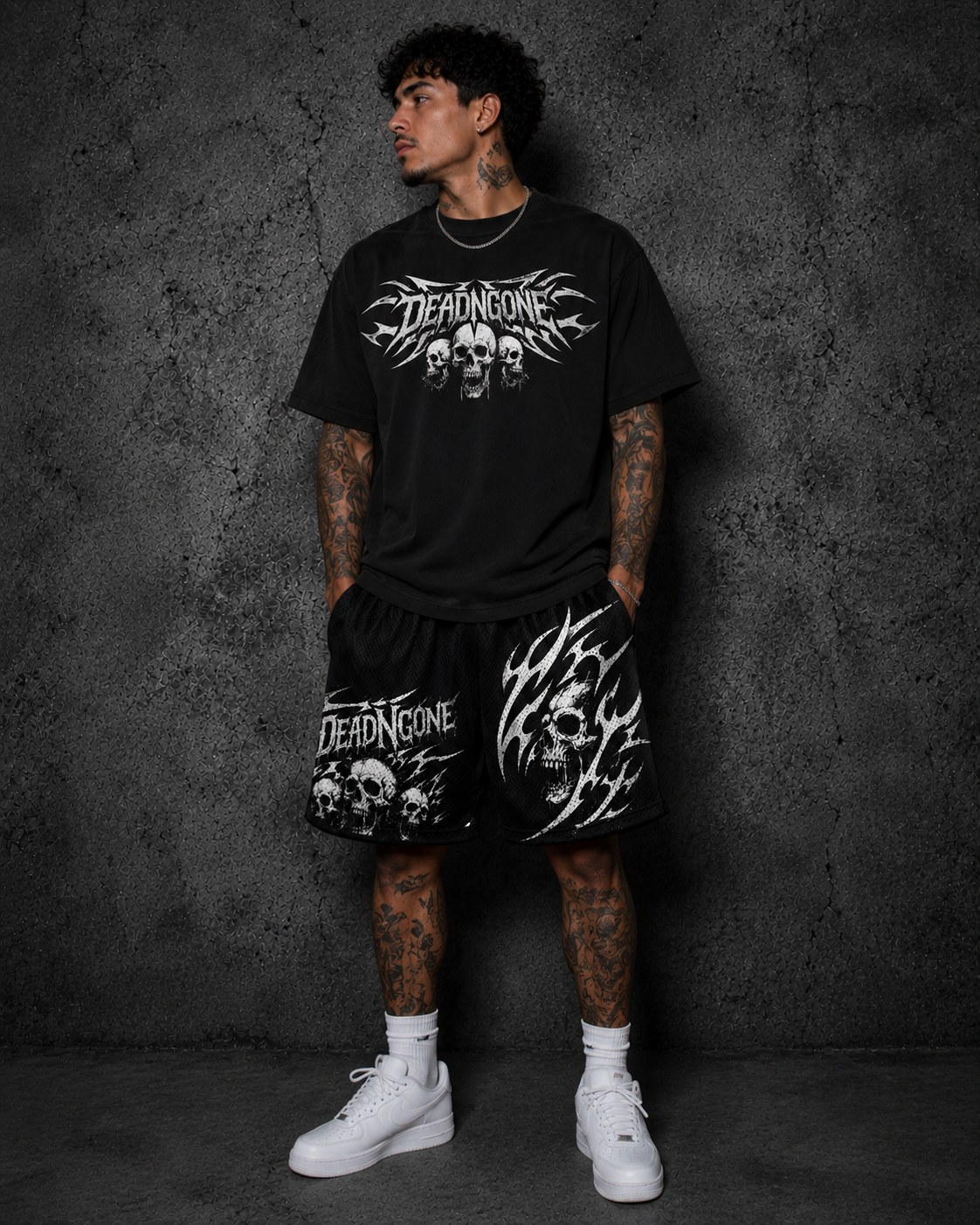 "DEATH" OVERSIZED TEE