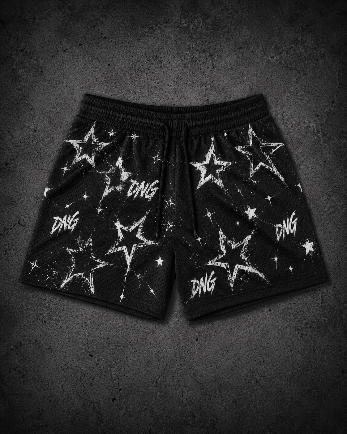 "STAR" MESH SHORTS
