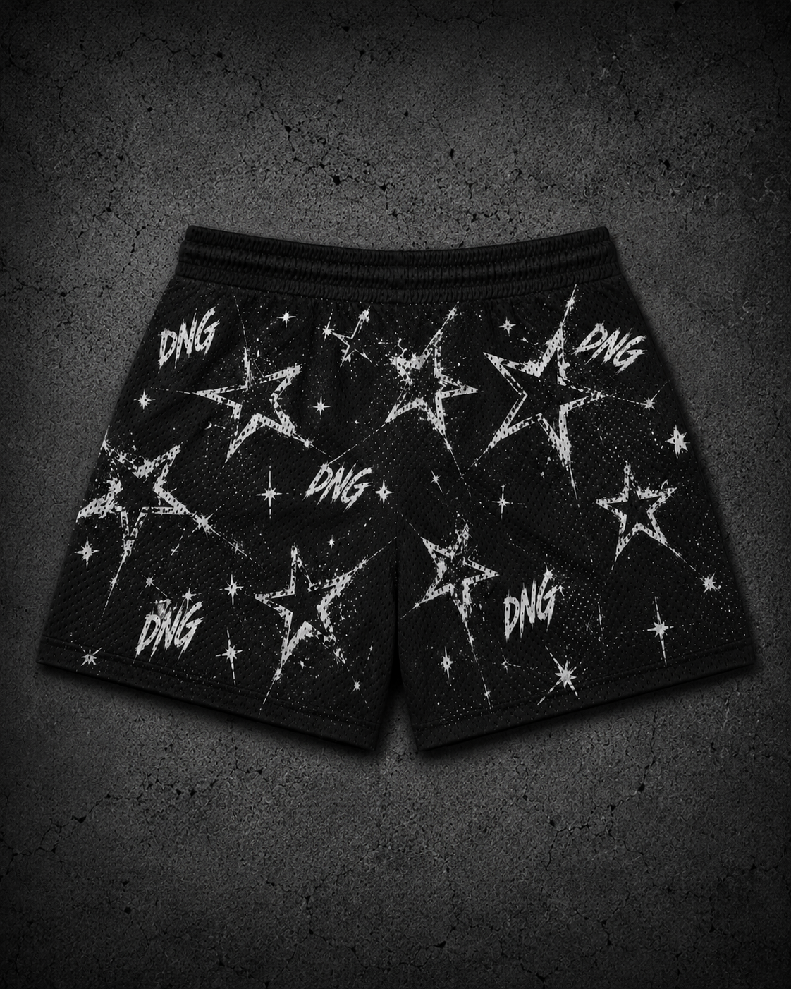 "STAR" MESH SHORTS