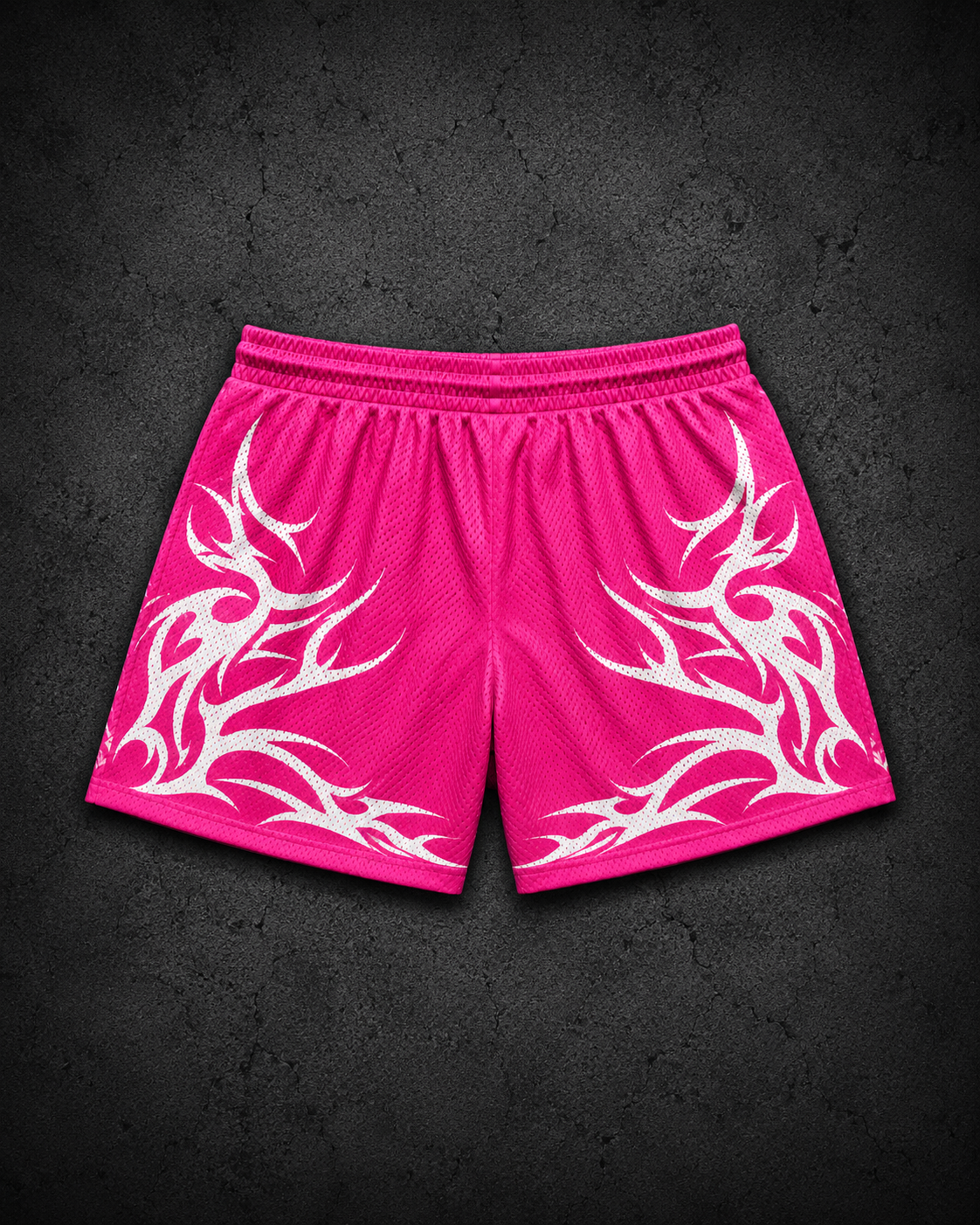 "TRIBAL" MESH SHORTS