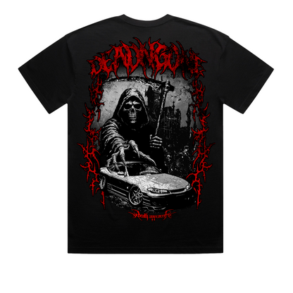 "DEATH APPROVED" BLACK TEE