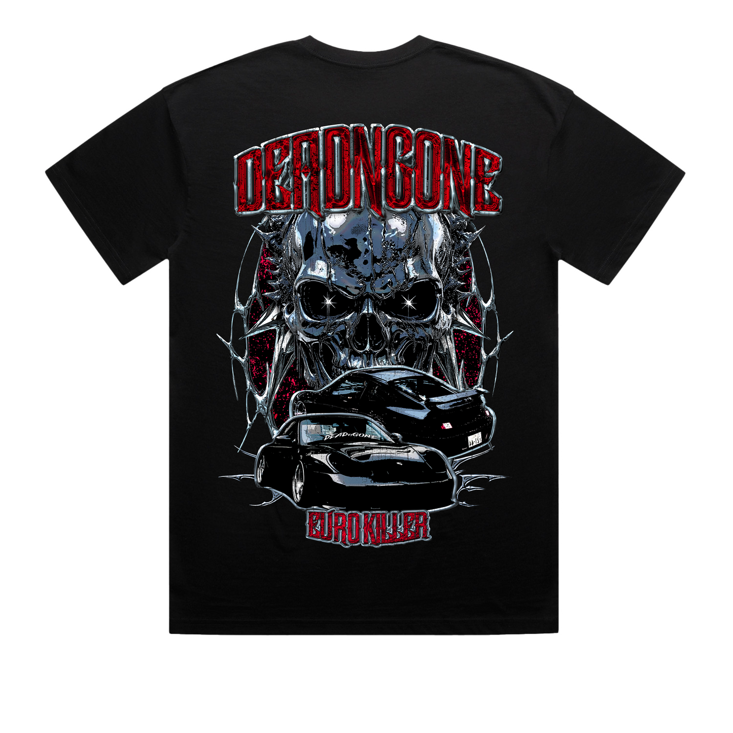 "EURO KILLER" BLACK TEE