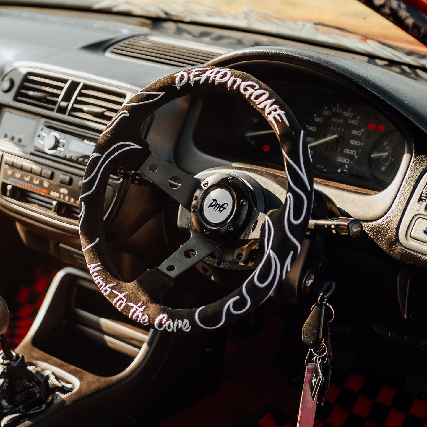 "OG" Suede Steering Wheel