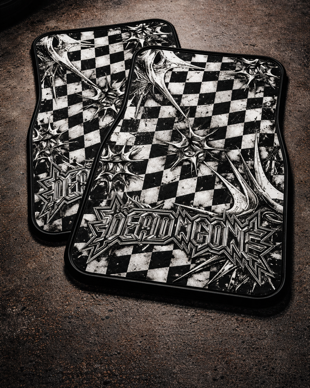 "CHECKERED" Floor Mats