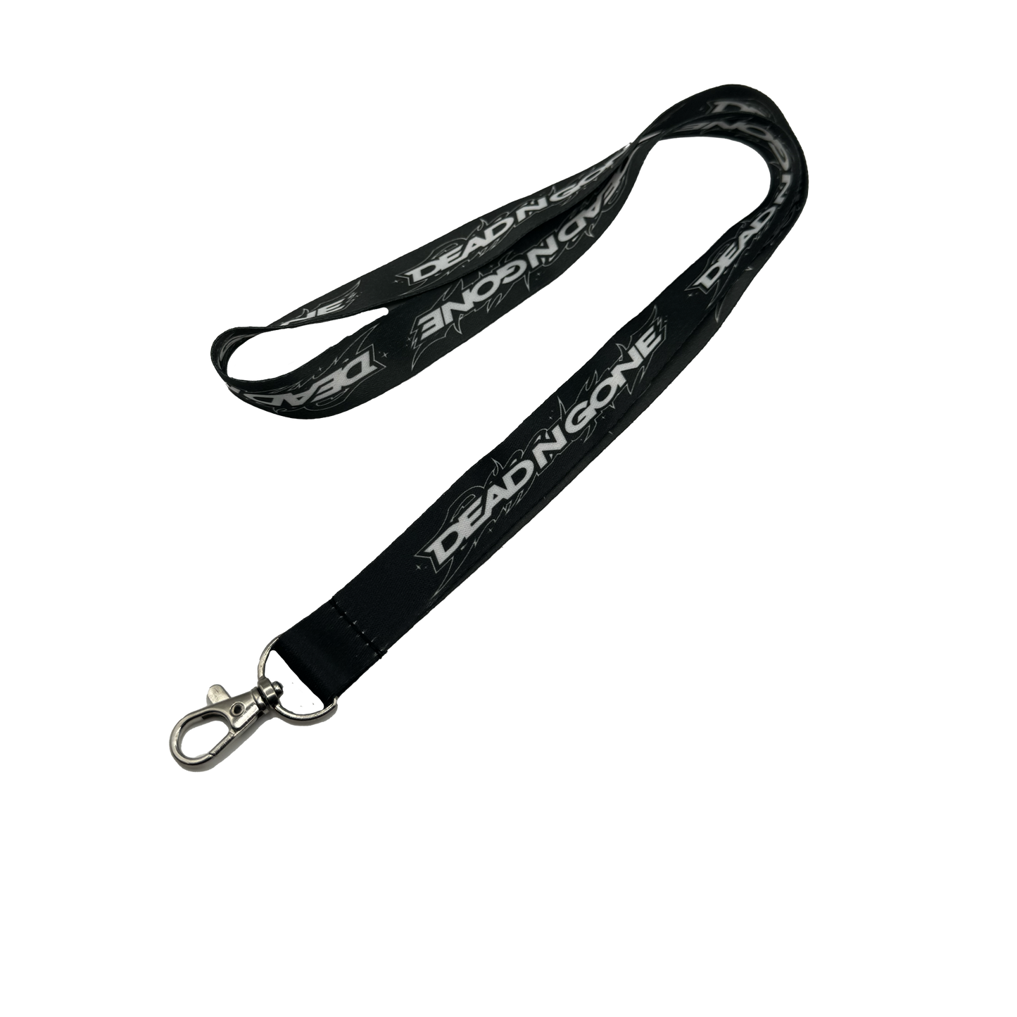 "HARAKIRI" Black Lanyard