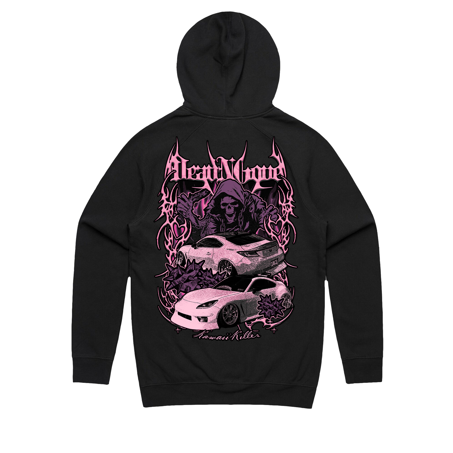 "KAWAII KILLER" BLACK HOODIE