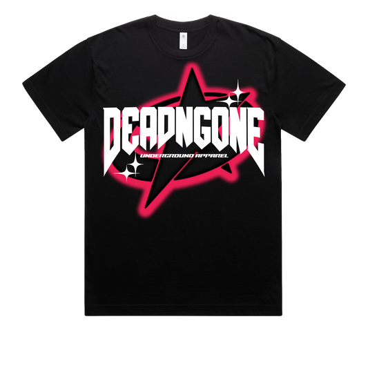 "UNDERGROUND" Black Tee