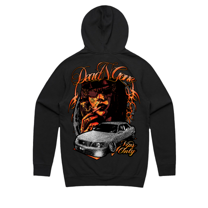 "VIPS ONLY" BLACK HOODIE