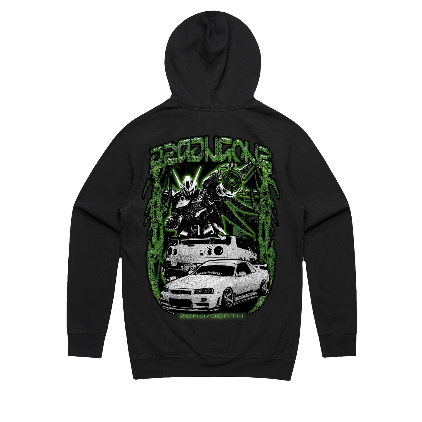 "ZERO DEATH" BLACK HOODIE