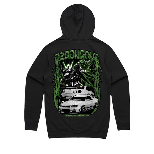 "ZERO DEATH" BLACK HOODIE
