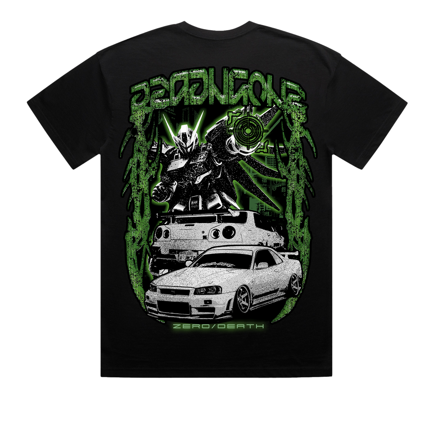 "ZERO DEATH" BLACK TEE