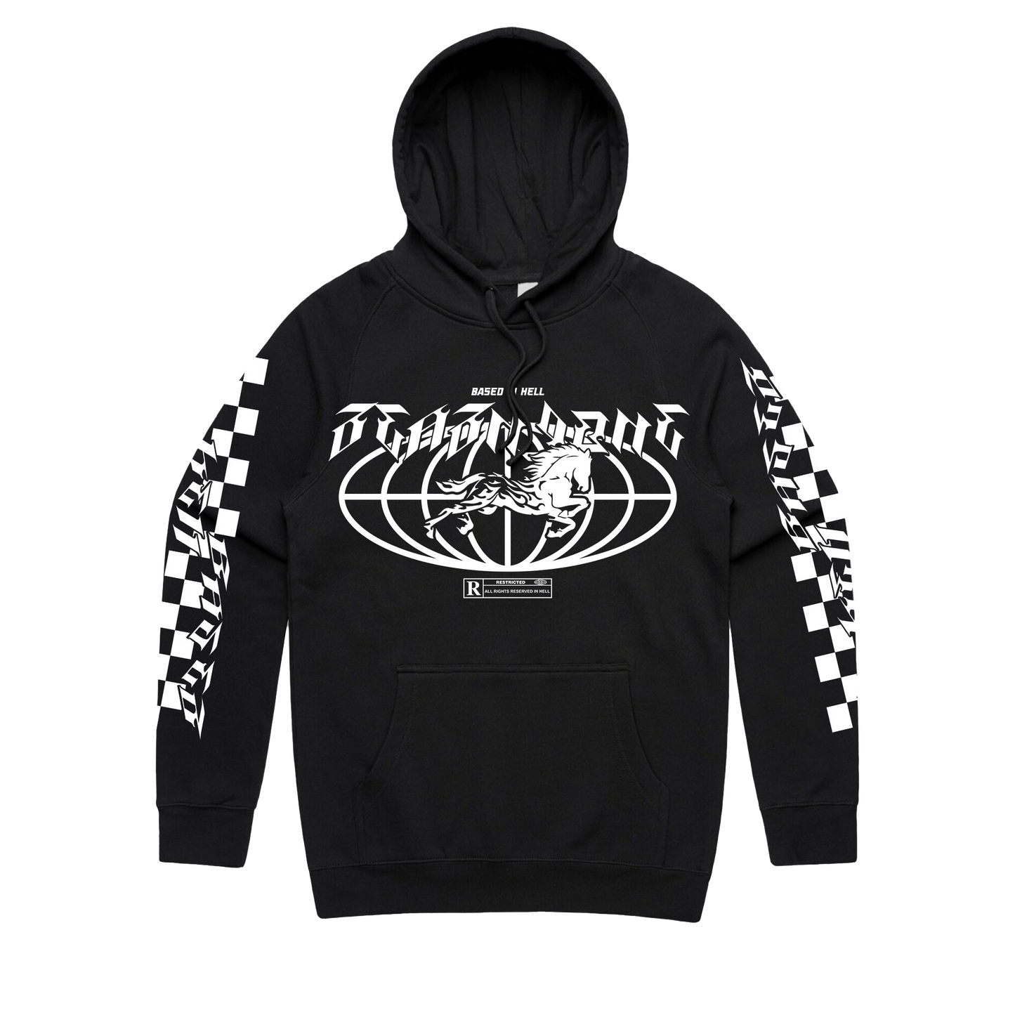 "BASED IN HELL" Hoodie