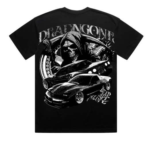 "DEAD BUT ALIVE" Black Tee