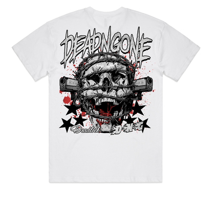 "DEADLOCK" White Tee