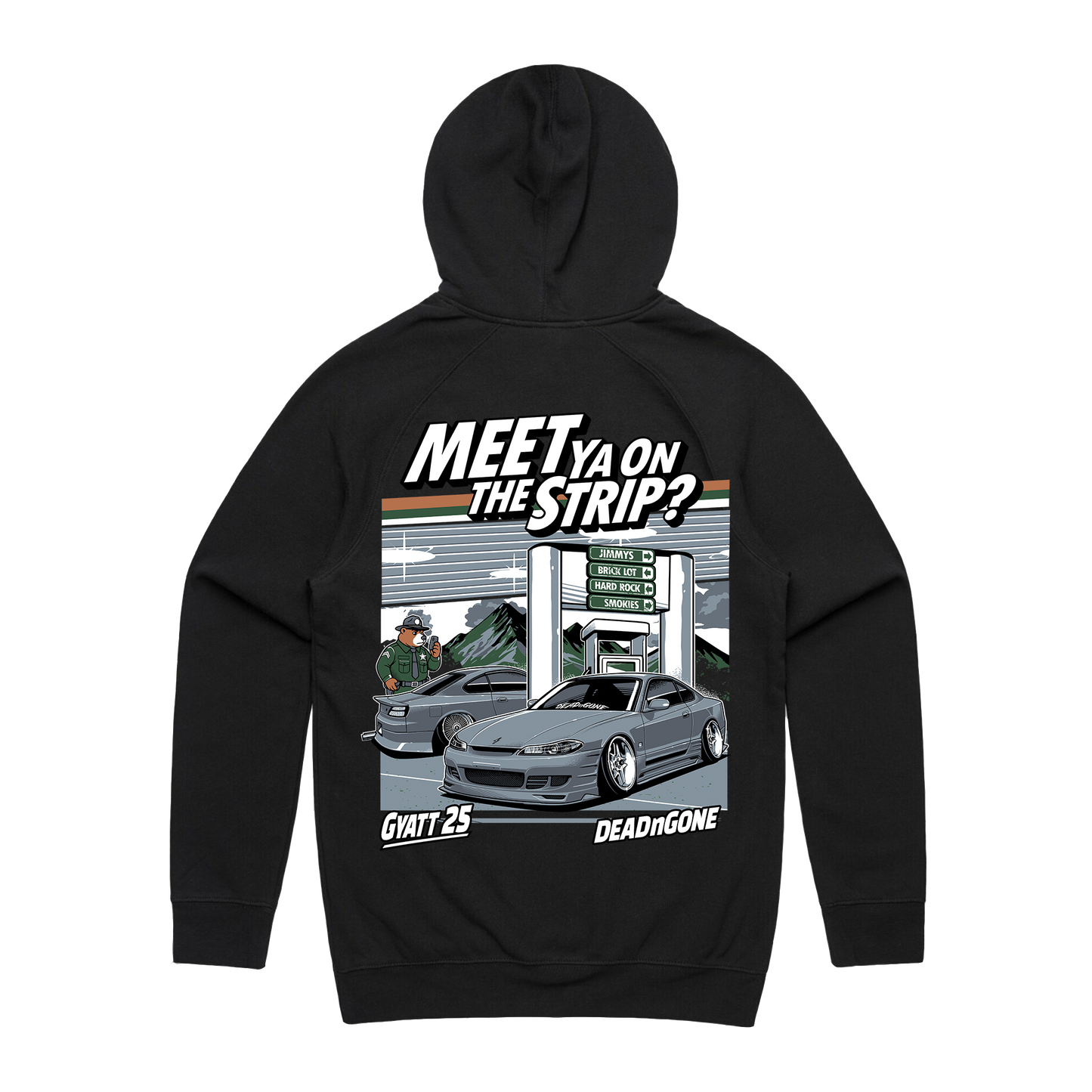 "MEET YA ON THE STRIP?" HOODIE