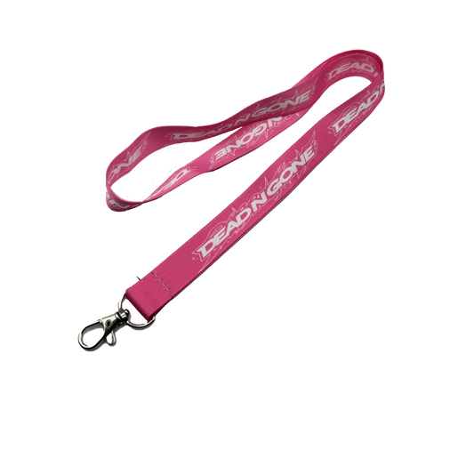 "HARAKIRI" Pink Lanyard