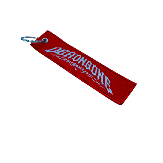 "PINSTRIPE" Red Jet Tag