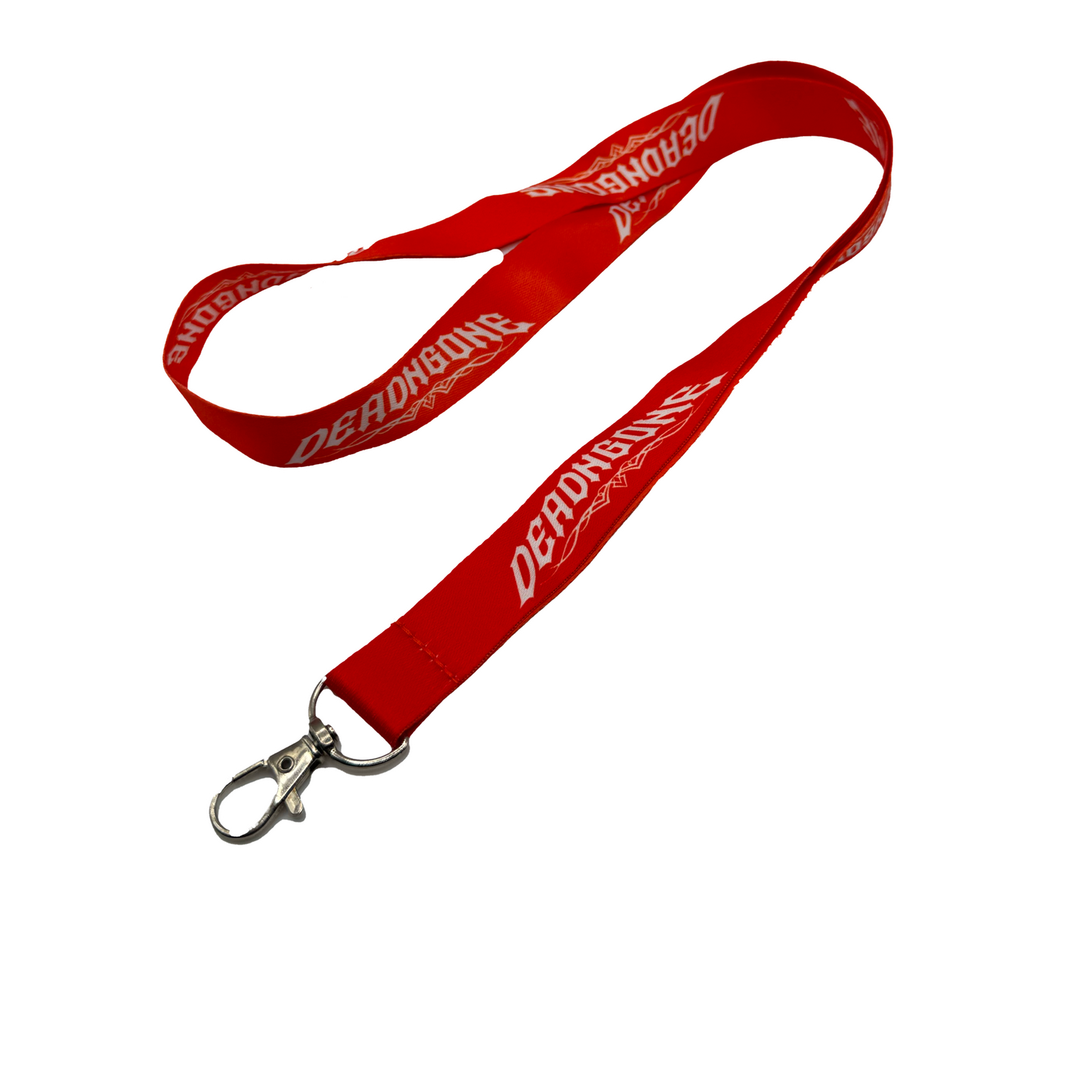"PINSTRIPE" Red Lanyard