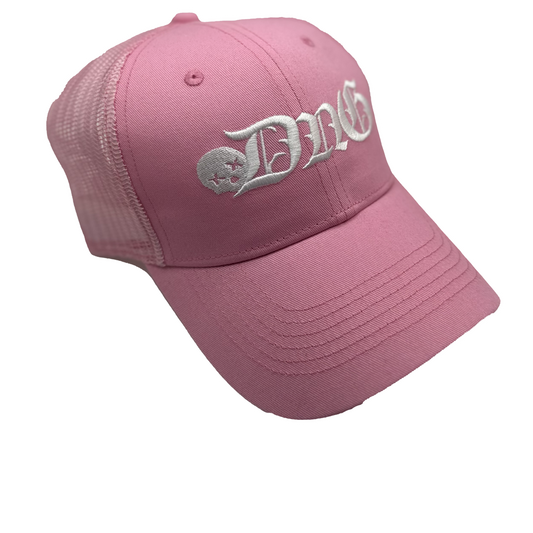 "SKULL" PINK Trucker Hat