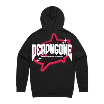 "UNDERGROUND" Black Hoodie