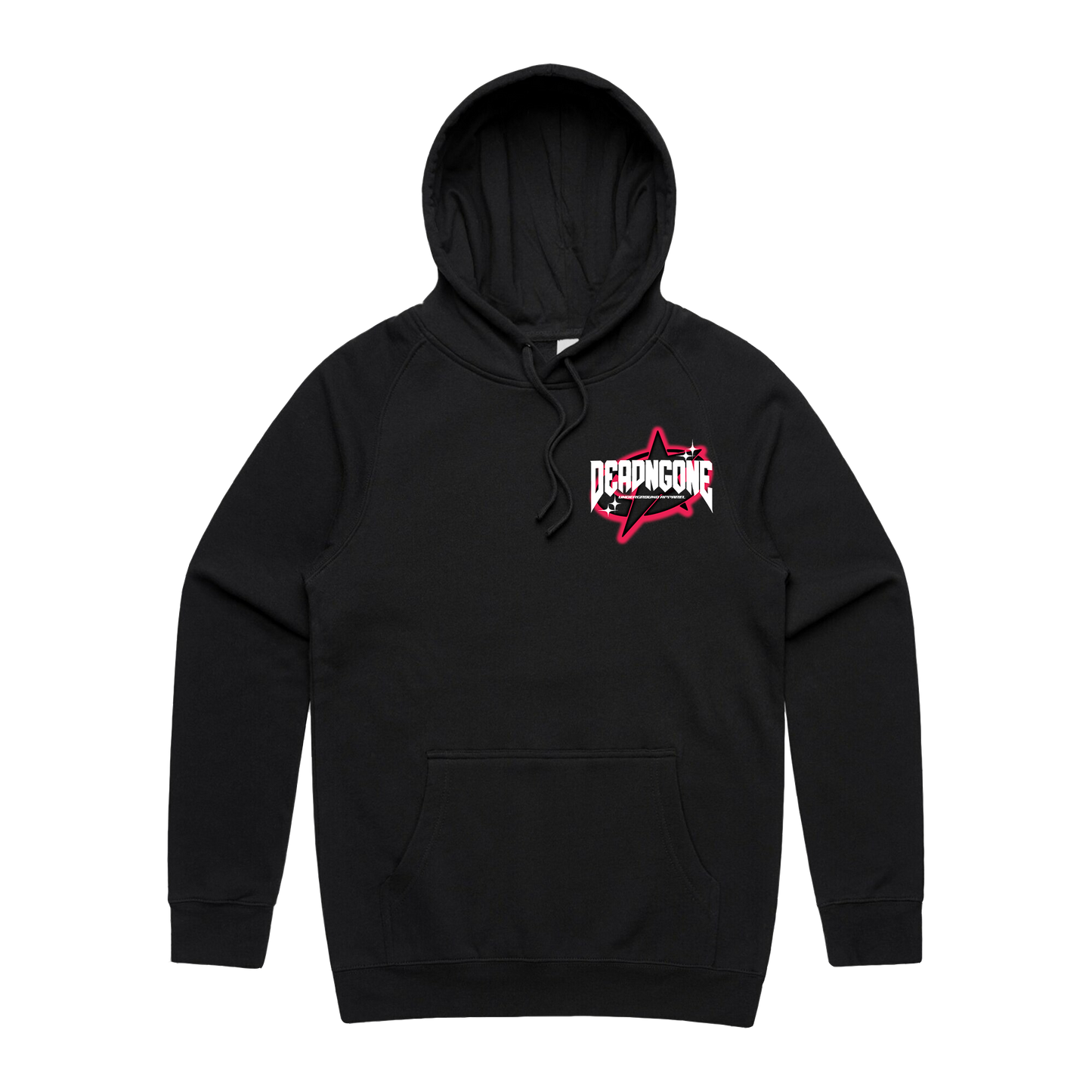 "UNDERGROUND" Black Hoodie