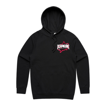 "UNDERGROUND" Black Hoodie