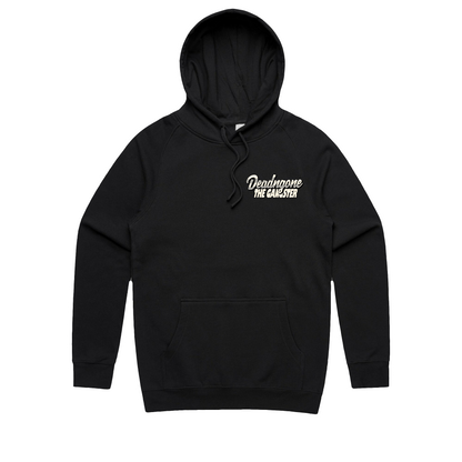 "THE GANGSTER" BLACK HOODIE